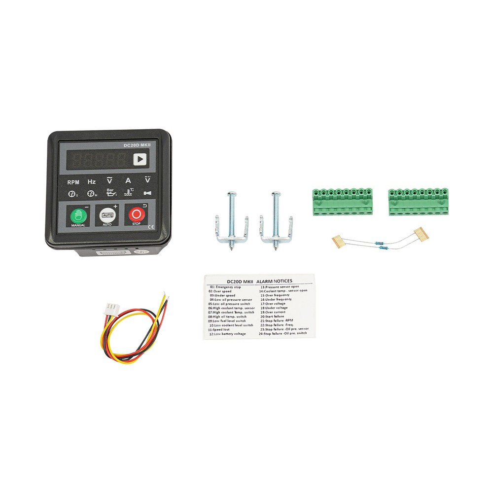 New DC20D MKII Genset Controller Module Control Panel for Engine or Generator DE