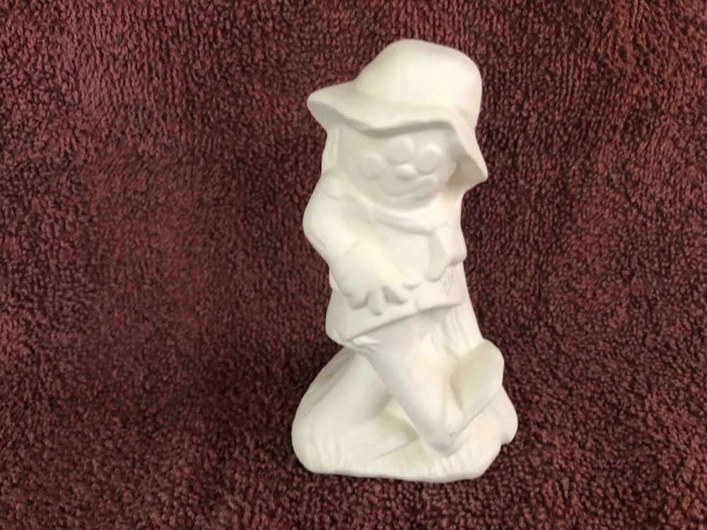 Scarecrow Ceramic Bisque Ready-to-Paint*