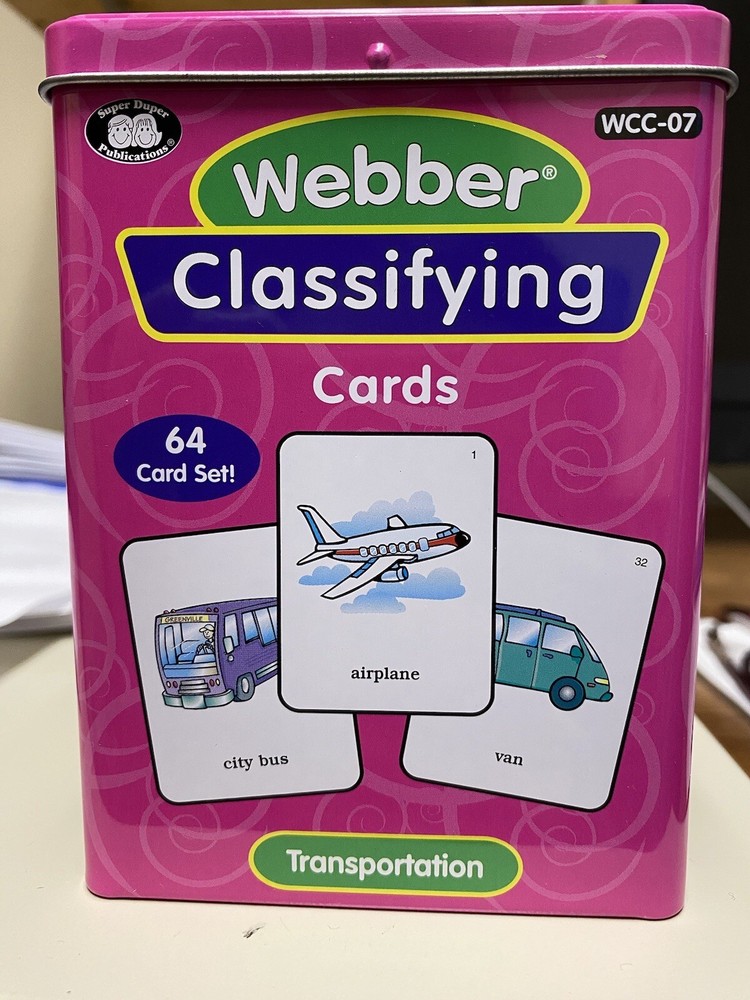 Super Duper: Classifying: Transportation (Slightly Used)