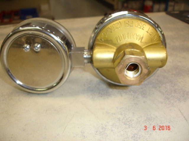 Used Matheson station regulator 3473 with 60 # Gauge