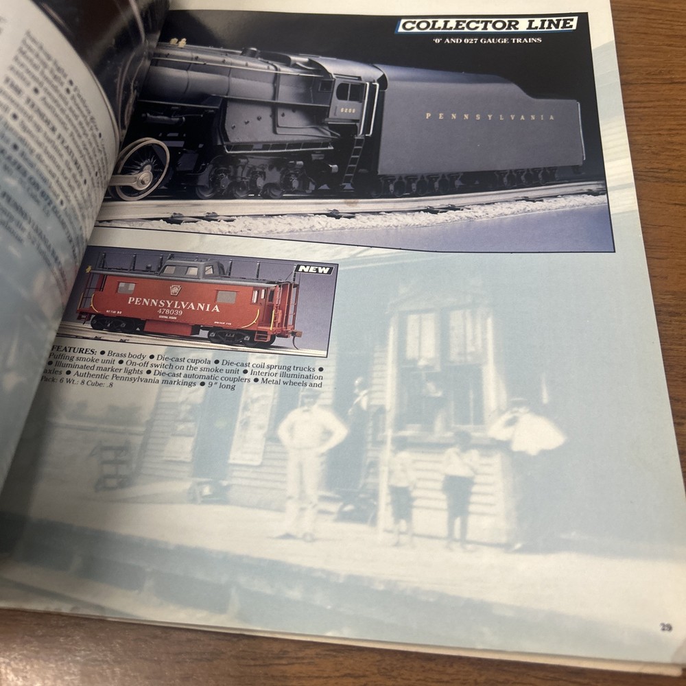 1991 Book 2 Lionel Trains Catalog