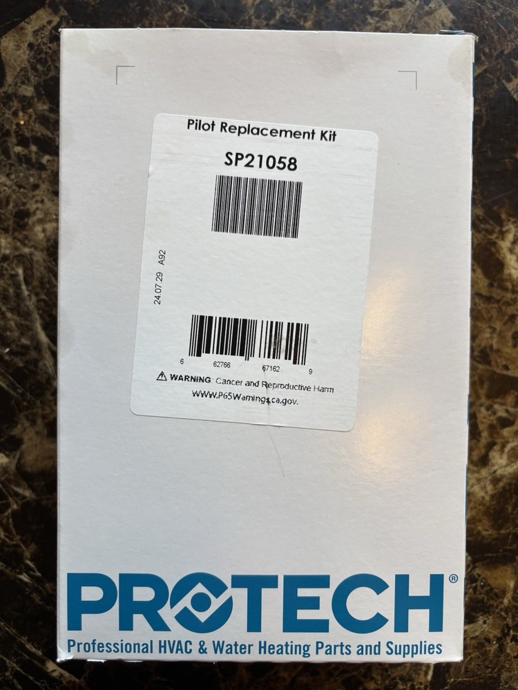 Rheem SP21058 Pilot Assembly Replacement Kit