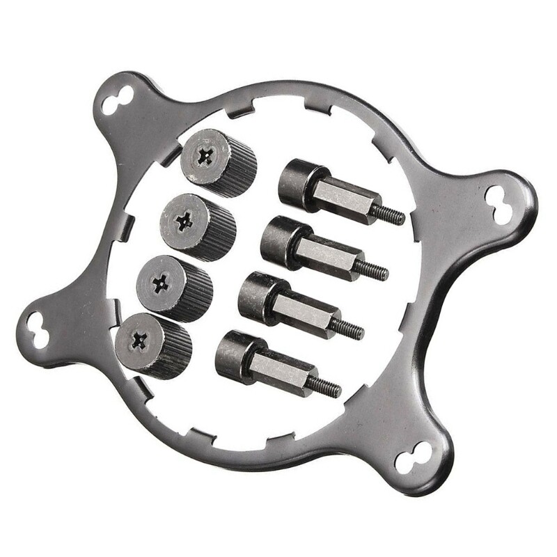 Back Plate Sturdy CPU Fan Bracket Support Stable Holder Radiator Mount For AM4