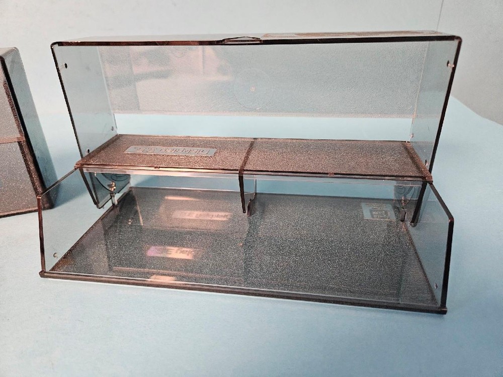 2 RING KING DISKPLAY 3.5" PLASTIC FLOPPY 20 DISK HOLDER MIT20 DISKETTE STORAGE