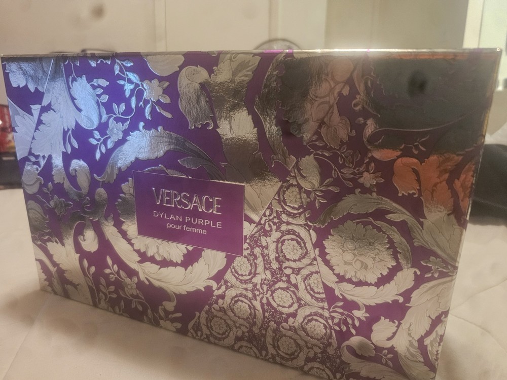 Versace Dylan Purple Gift Set Empty Box With Inserts