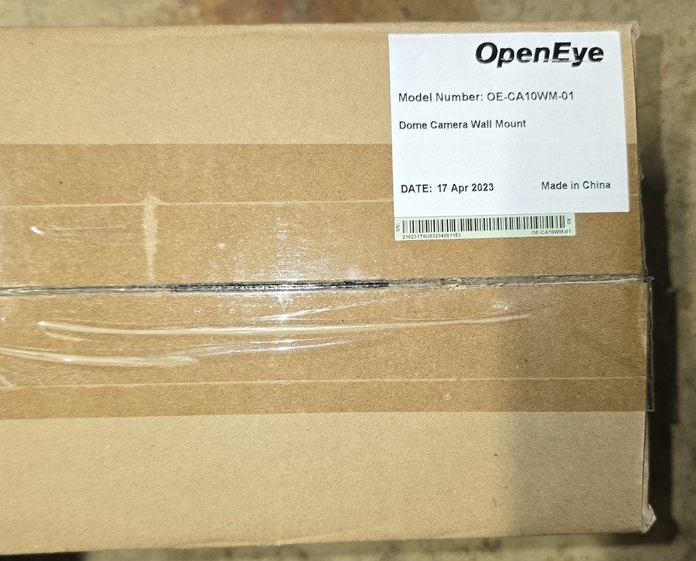 OpenEye OE-CA10WM-01 Dome Camera Wall Mount