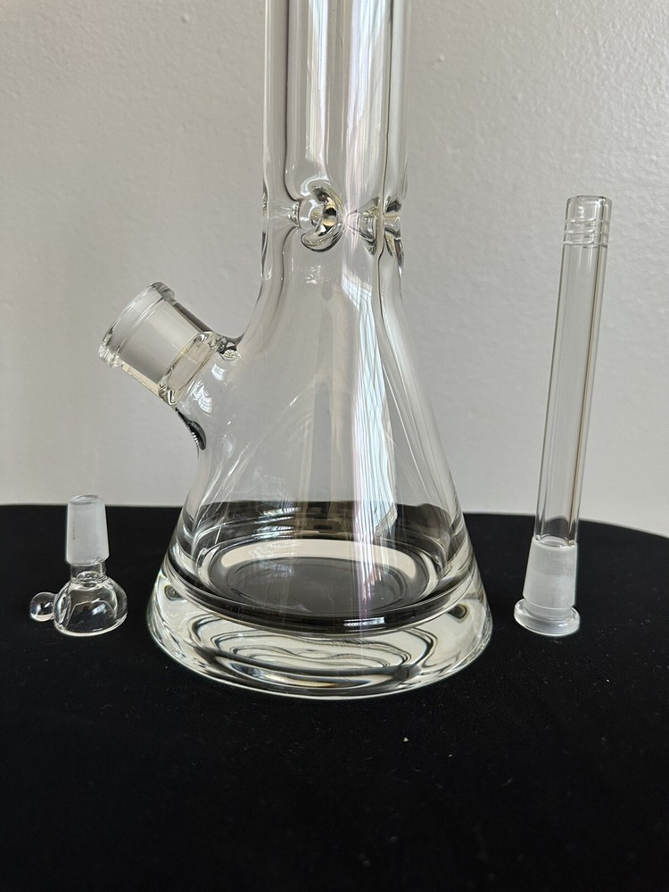 14”Hookah Water Pipe Beaker 9mm thick base