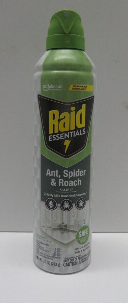 Raid Essentials Ant, Spider & Roach Killer 10 oz.