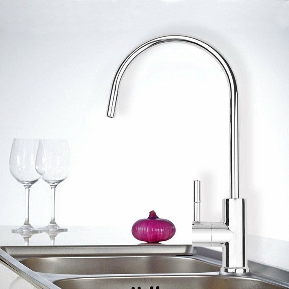 Aquaboon Kitchen 1 Handle Control Chrome Finished RO Faucet