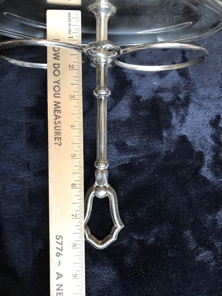 800 Silver Oil & Vinegar Holder
