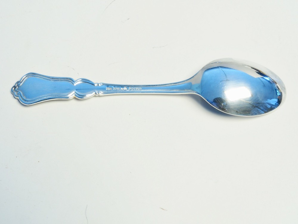 12 each Solid HEAVY Swedish Silver Coffee spoon 222 g 7.8 oz MGAB