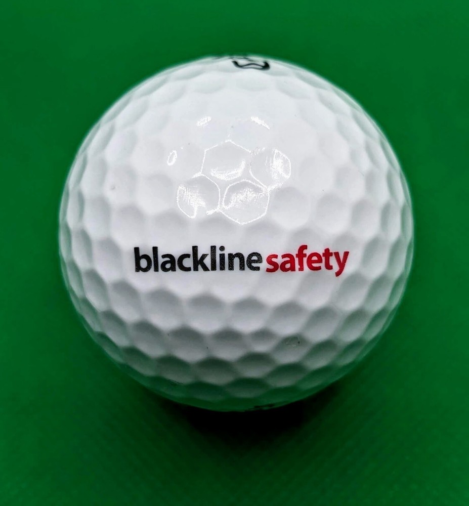 Blackline Safety Solutions logo golf ball