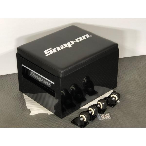 Snap-on Bucket Seat Creeper Rolling Stool Black JCSCBB UNUSED
