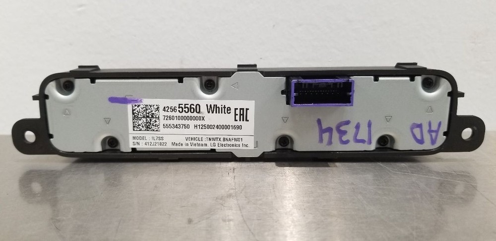 25 CHEVY SILVERADO 1500 RADIO AUDIO CONTROL PANEL 42565560