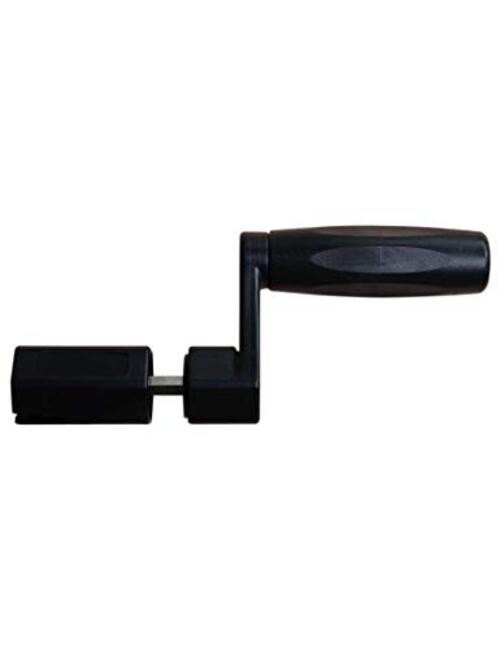 Multifunction Guitar String Winder Bridge Pin Remover Speed Peg Puller Black-1