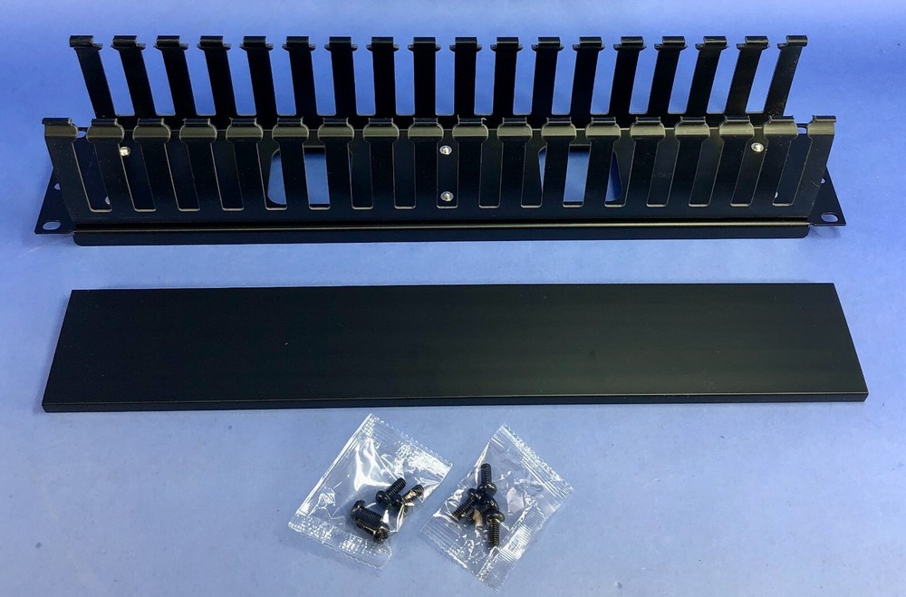 CABLE MANAGER FINGER DUCT PANEL SINGLE SIDED 2RU (MFR#:2016-FD3) NEW