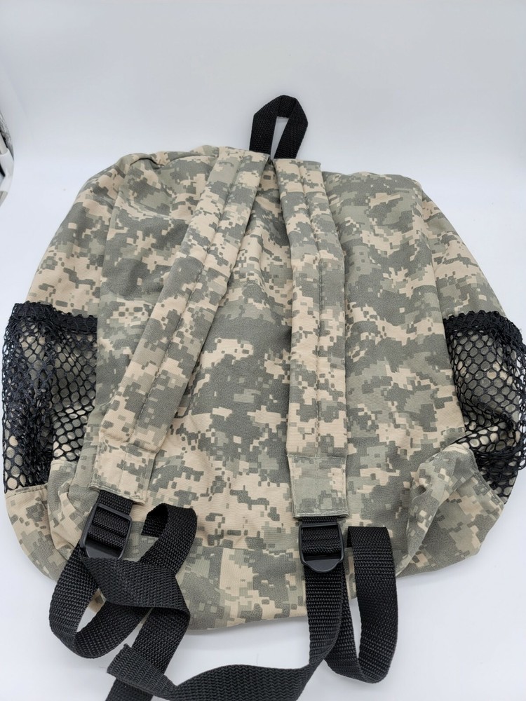 U.S. Army Go Army Strong Backpack Bag 17”L Great Shape E4