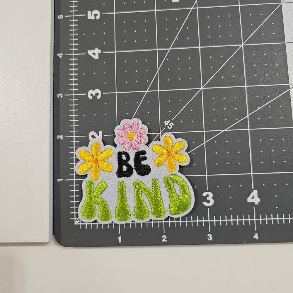Be Kind - Embroidered Patch