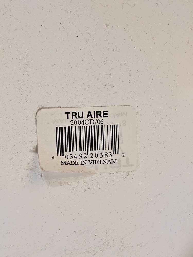 TRUaire 2004CD-06 24" T-BAR LAY IN CONE STEP DOWN DIFFUSER 6" Collar