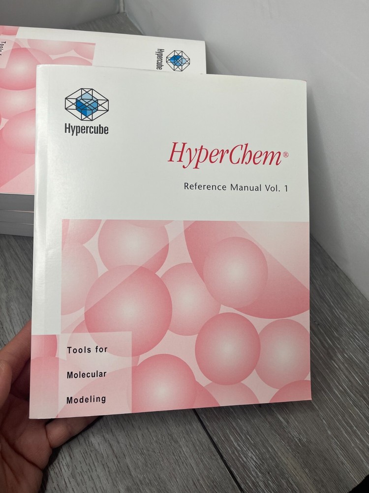 HyperChem Release 8.0, Tools For Molecular Modeling Boxed Set (NO DISKS)