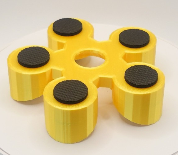 Bowling Ball Spinner Cup - Silky Yellow