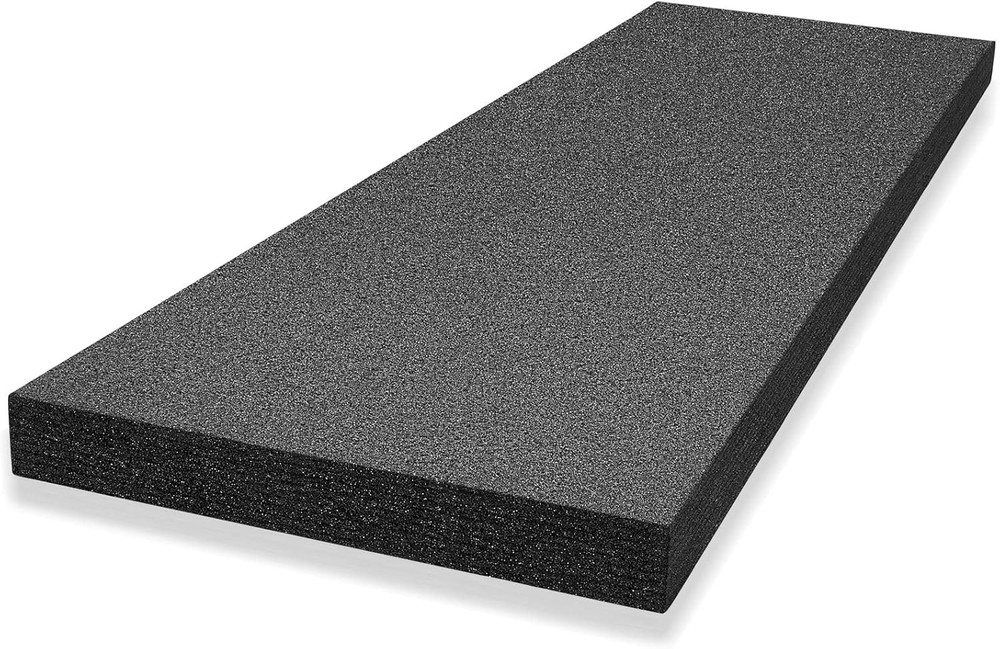 2-Pack Packing Foam Sheets - 54X16X2 Customizable Polyethylene Insert Pads