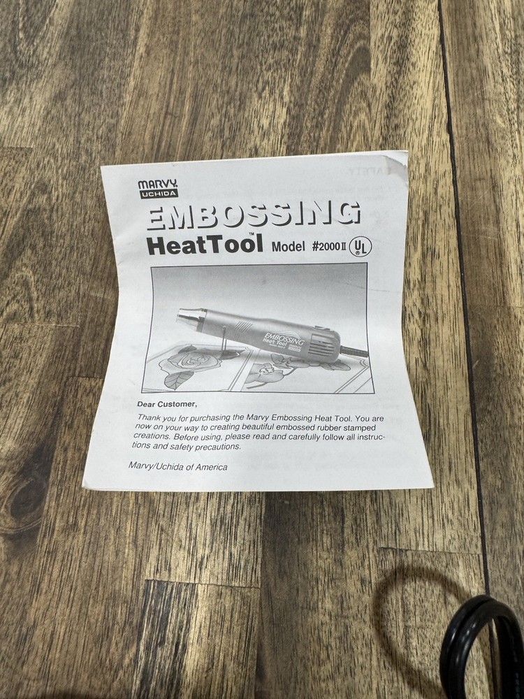 Marvy Uchida Embossing Heat Tool Model 2000 II