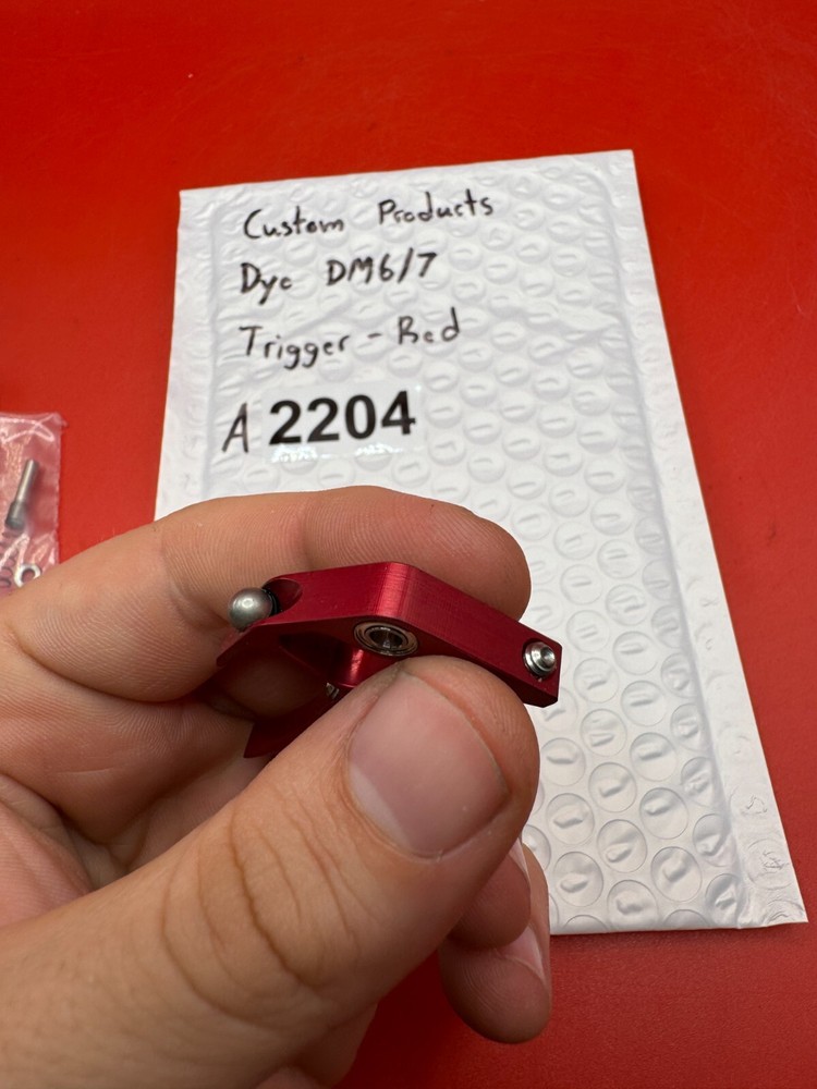 Custom Products Dye DM6/7 Trigger-Red