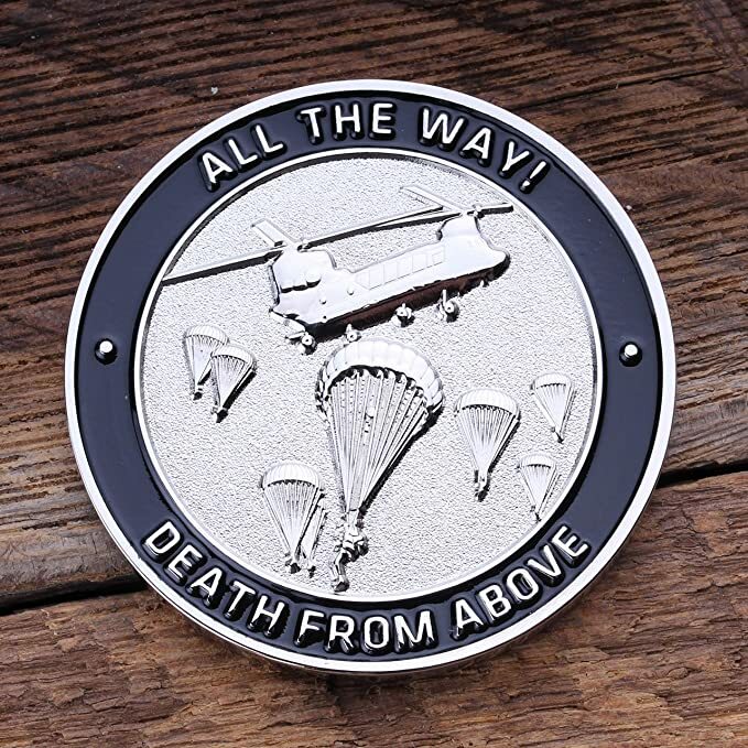 82nd U.S. Army Airborne Challenge Coin