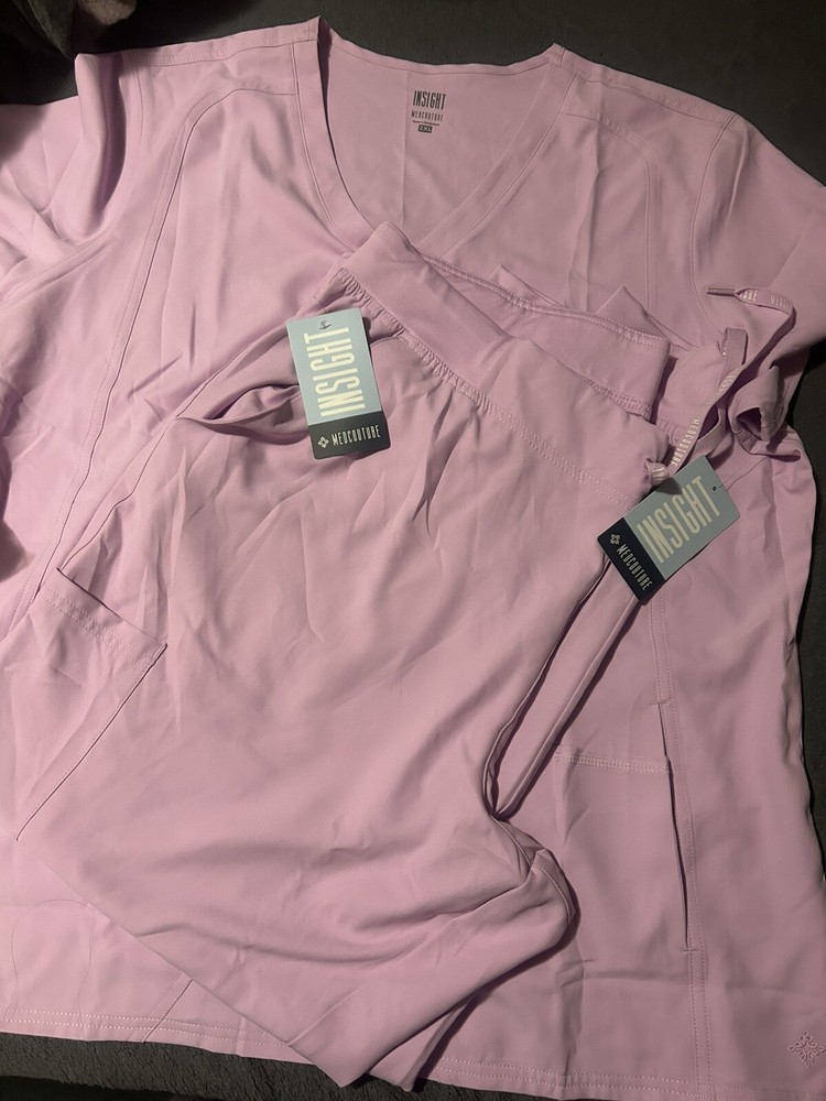 med couture scrub set