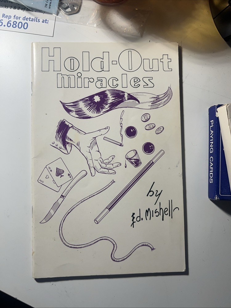 Hold-Out Miracles by Ed Mishell's Magic's Greatest Aid for Doing Miracles 1969