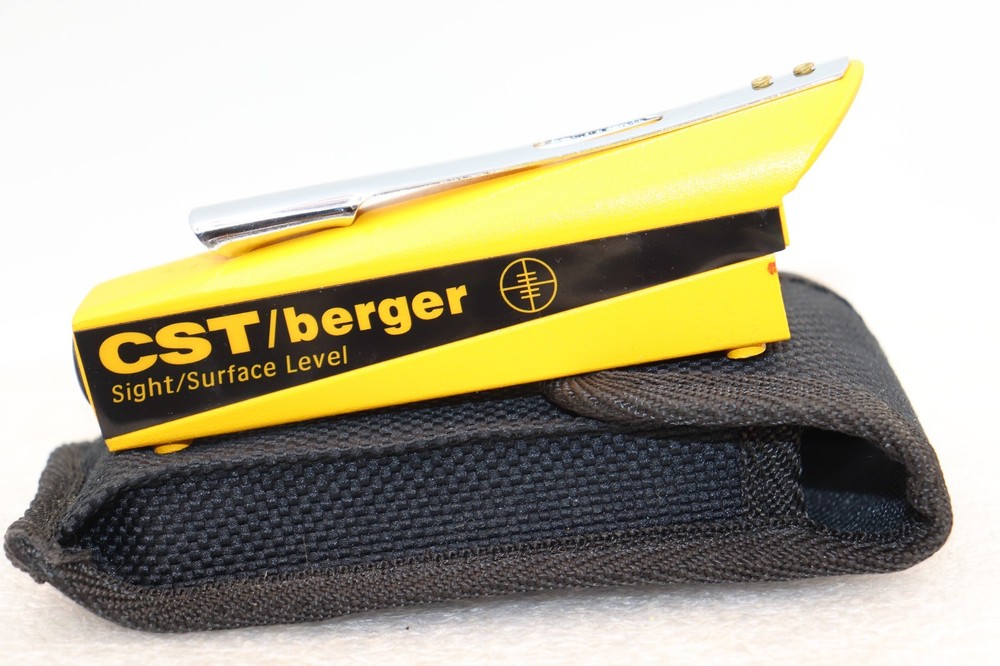 CST/ Berger Sight/Surface Hand Level with Belt Sheath