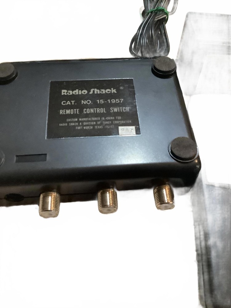 Radio Shack Remote Control Switch with AC Adapter