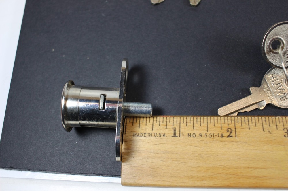 Hulwil Push Button Keyed Locks 2 Pieces