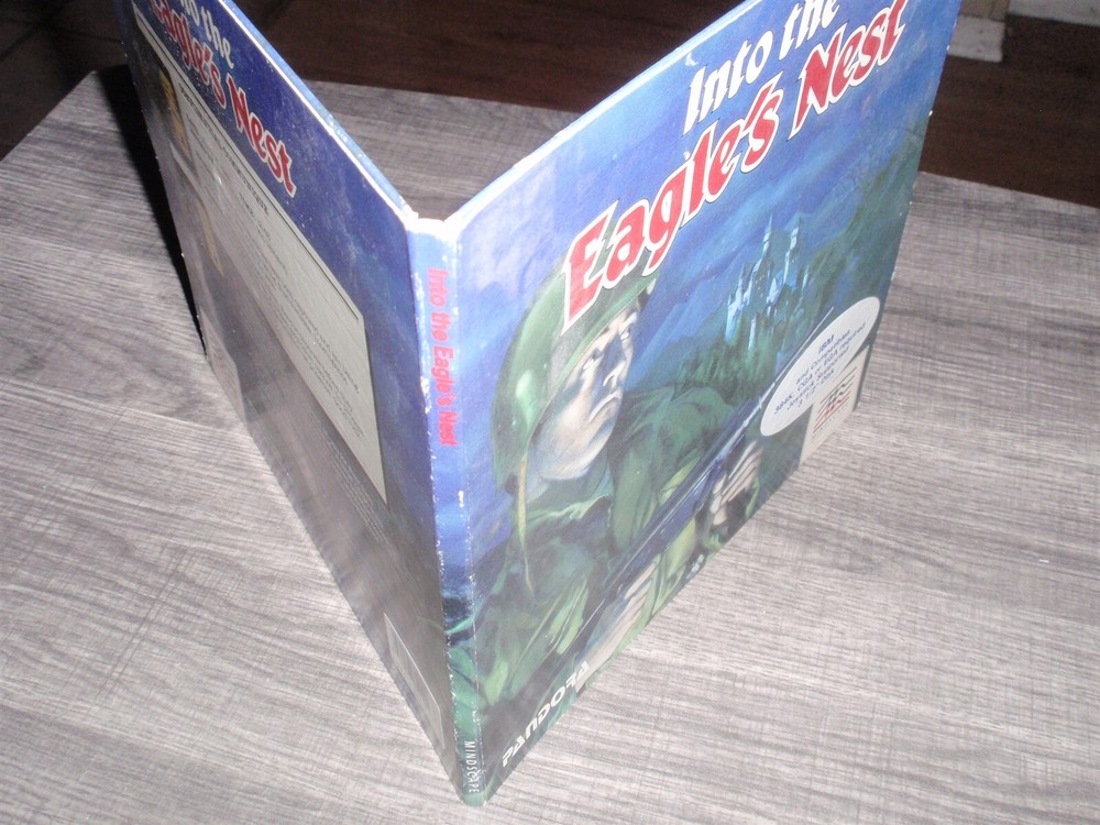 Cover Folder For Into The Eagle's Nest Game PC Version NO DISK Mindscape MS-DOS