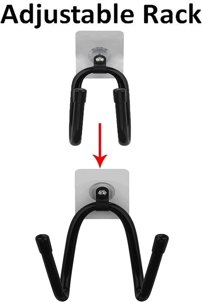 2 or 3 Pack Universal Self-Adhesive Game Controller Wall Mount Black