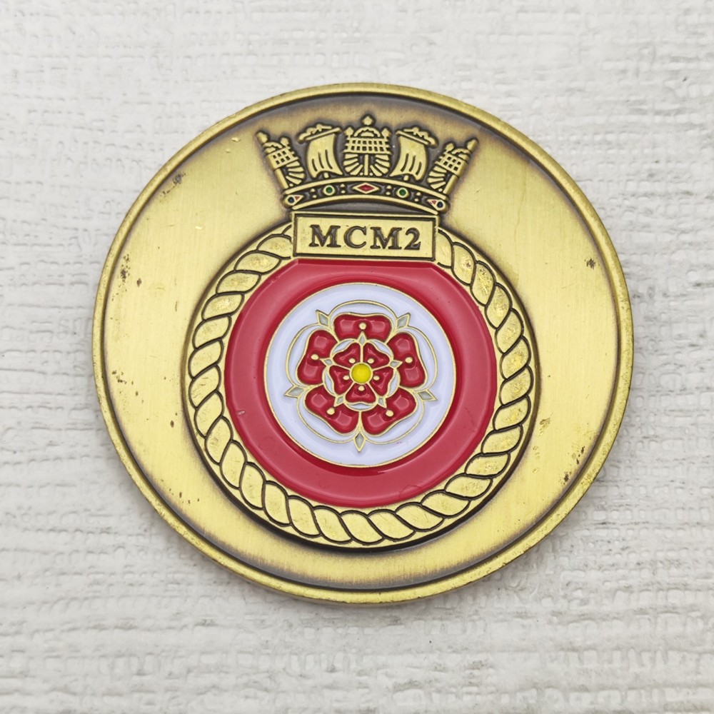 USS MCM2 Crew 6 Challenge Coin