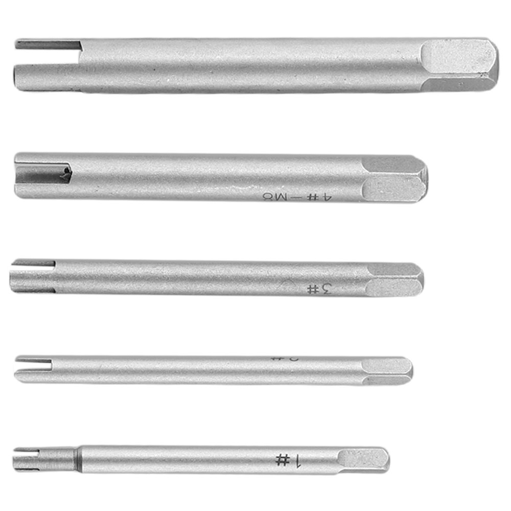 5pcs-M10 Broken Tap Extractor Guide Easy Wire Screw Remover Tools Drill Bits
