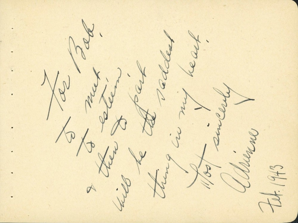 Vintage Bob Eberly + Mystery Autograph