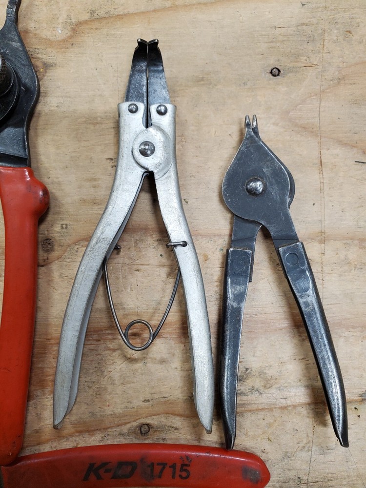 5-PIECE RETAINING/SNAP RING PLIERS SET
