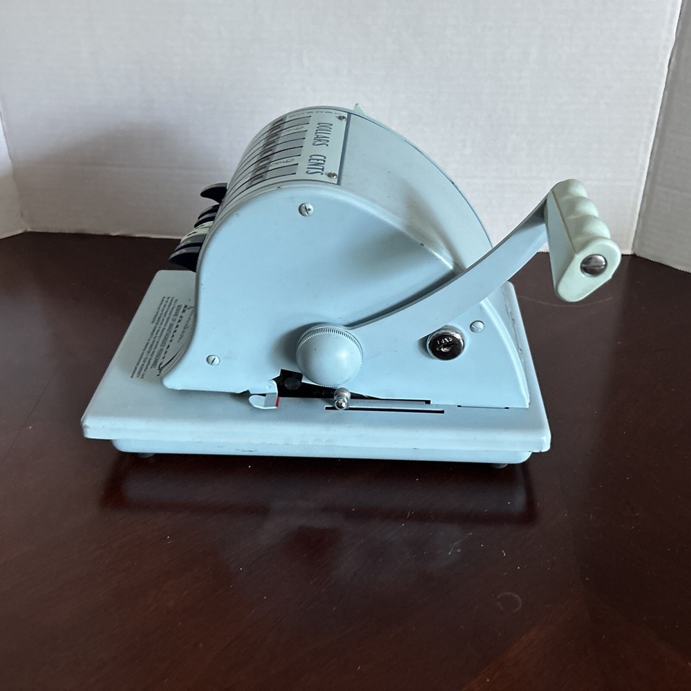 Vintage Paymaster Payroll Machine series s 1000