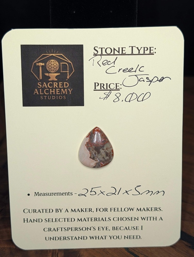 Red Creek Jasper Cabochon