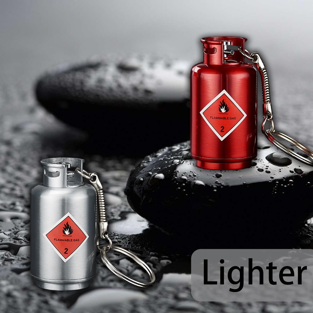 Permanent Match Lighter, Personalized Keychain Lighter, Compact and Portable,...