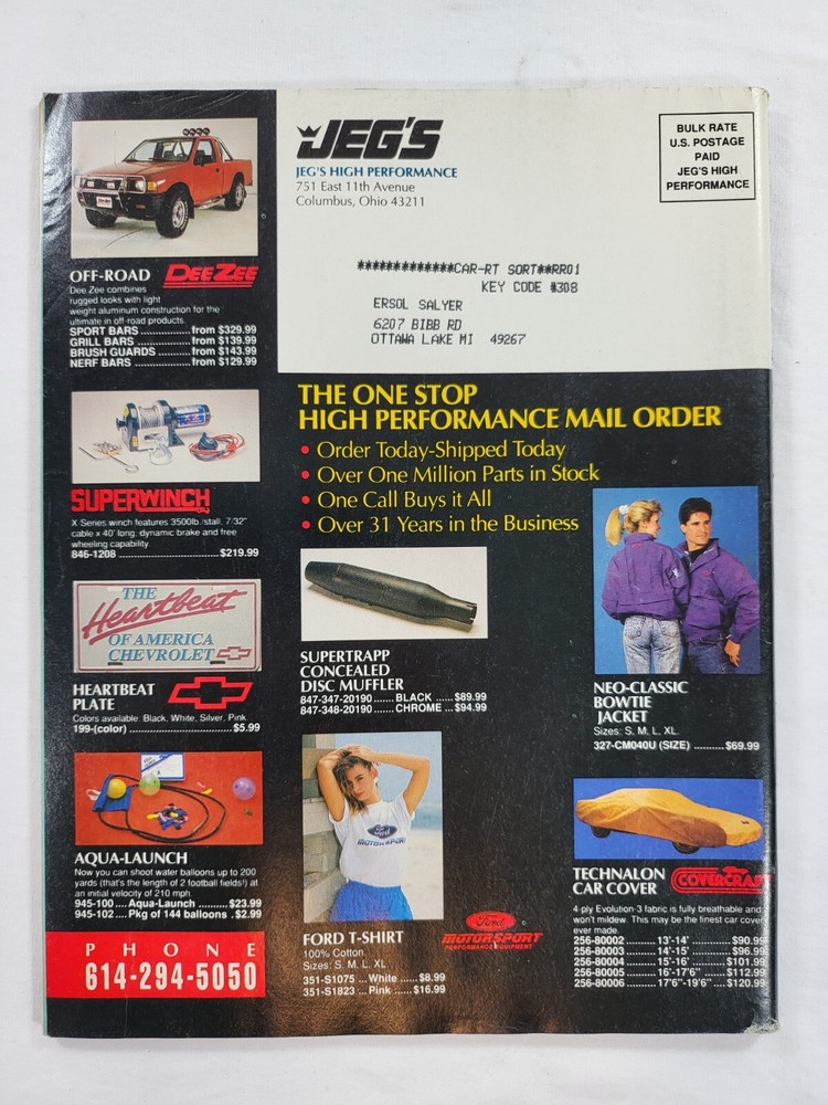 1991 JEG'S Spring High Performance Automotive Catalog - Genuine