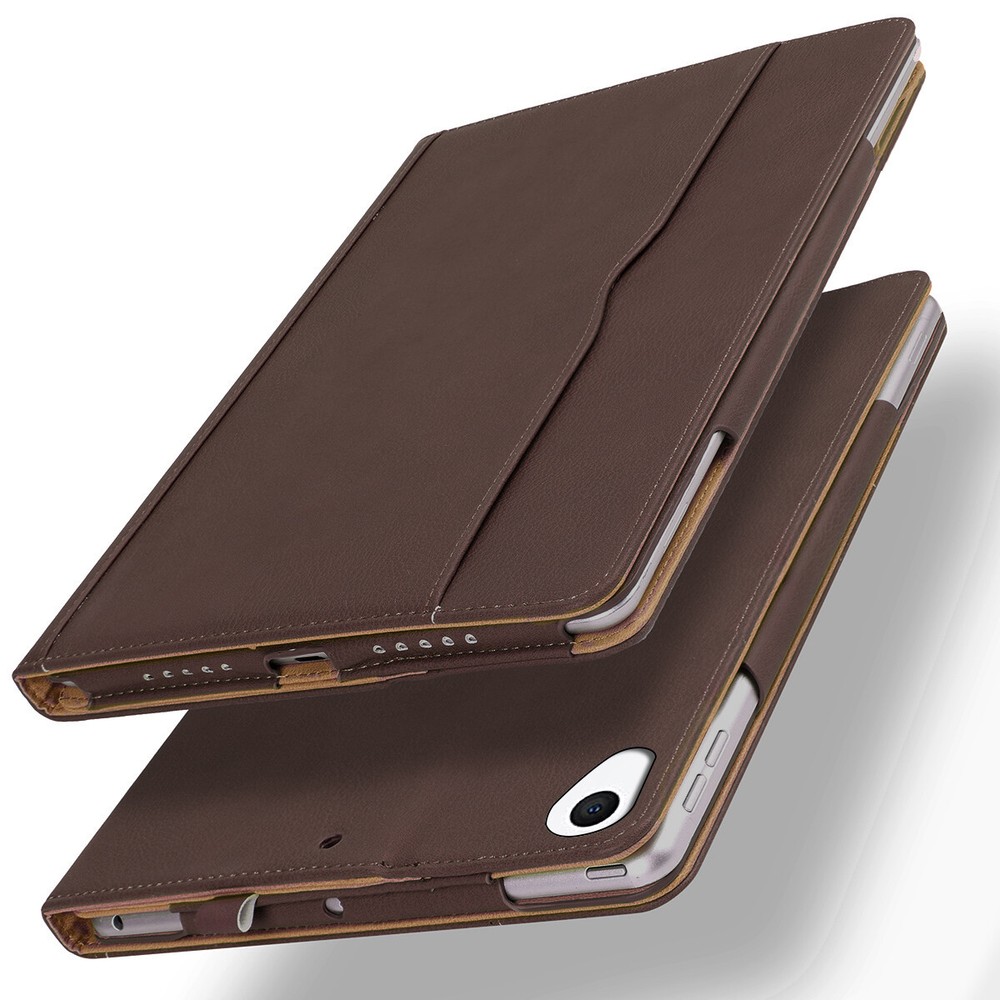 iPad 9th 8th 7th Generation 10.2" Case Leather Stand Cover with Screen Protector
