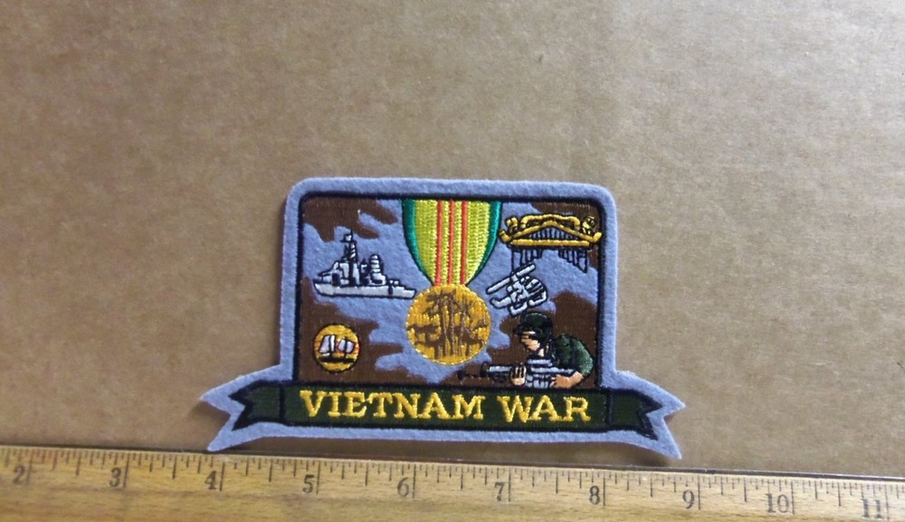 Vietnam War Embroidered Patch