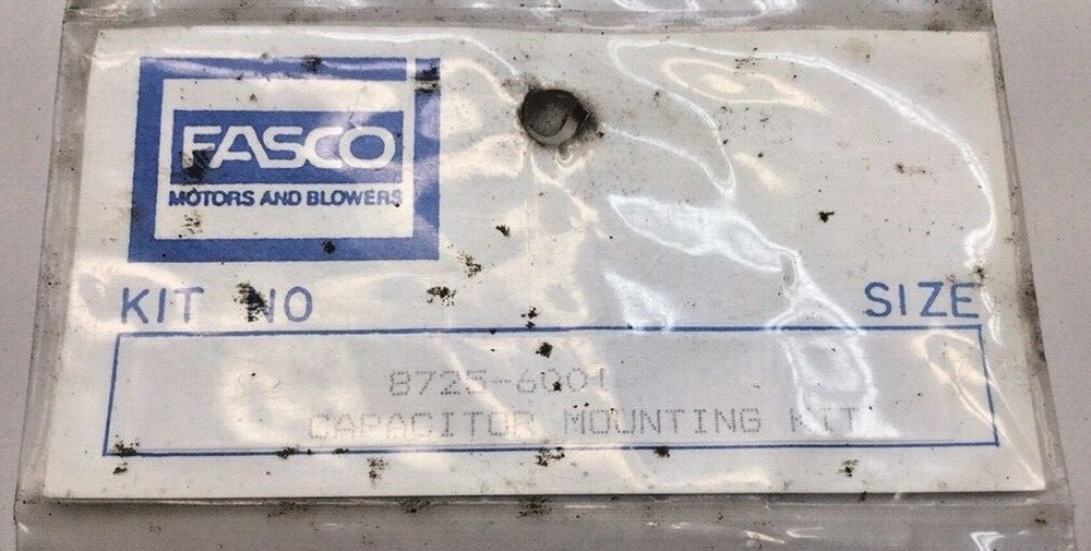 Fasco 8725-6001 Capacitor Mounting Kit