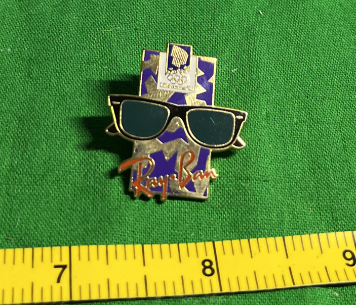 Lillehammer Olympic Pin 1994 Ray Ban Sunglasses