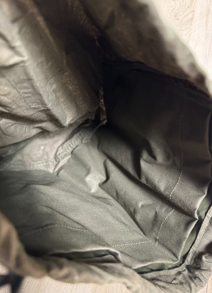 Vintage US Military Issue Patient Personal Effects Cloth Bag Pull String KIA WIA