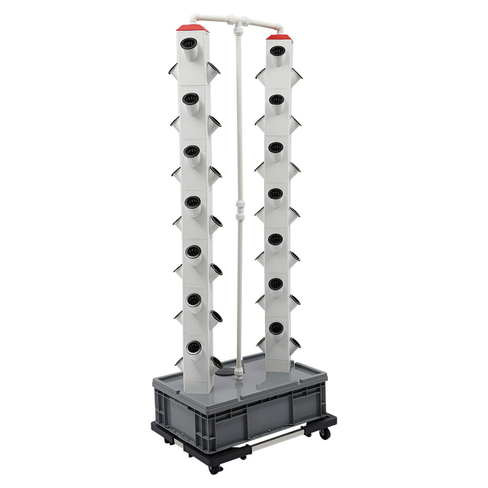 Hydroponics Growing System,56-Plants Indoor/Outdoor Vertical Tower System Kit